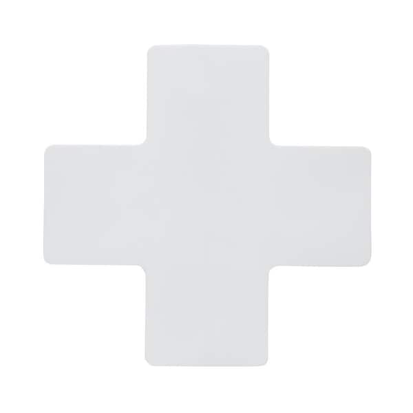 Brady Floor Marking Tape, Vinyl, 4 in W., 10 in L., 0.050 in Thickness, 20 PK 170023 - main